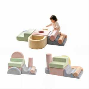 8 Piece Toddler Soft Play Set for Home Play