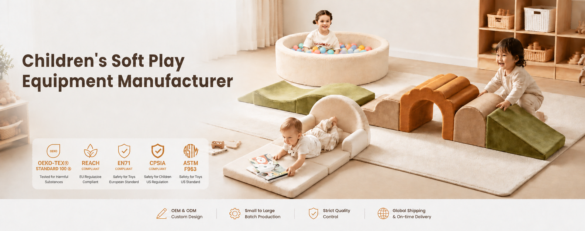 Children’s Soft Play Equipment Manufacturer