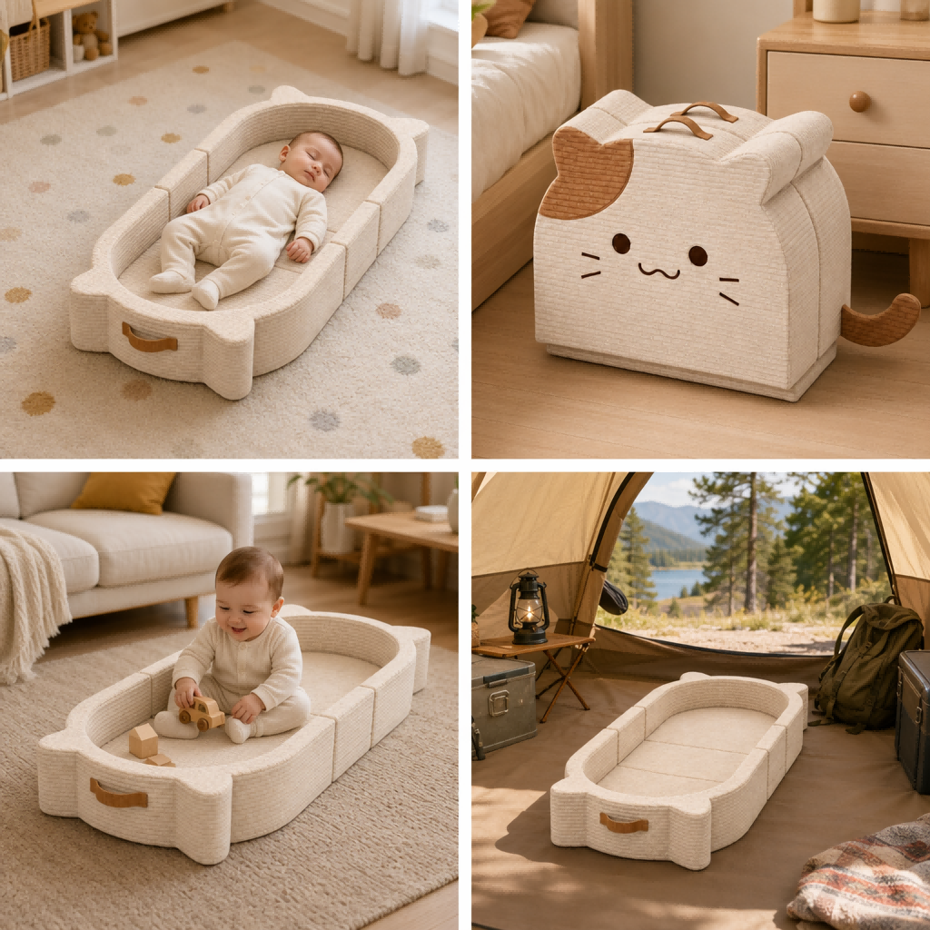 Kids Travel Bed