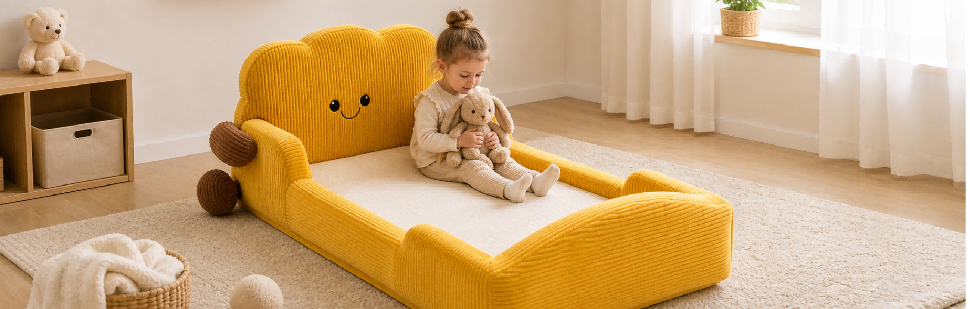 OEM custom kids floor bed developed by soft play manufacturer