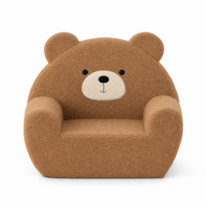 one-piece bear kids sofa for toddler room