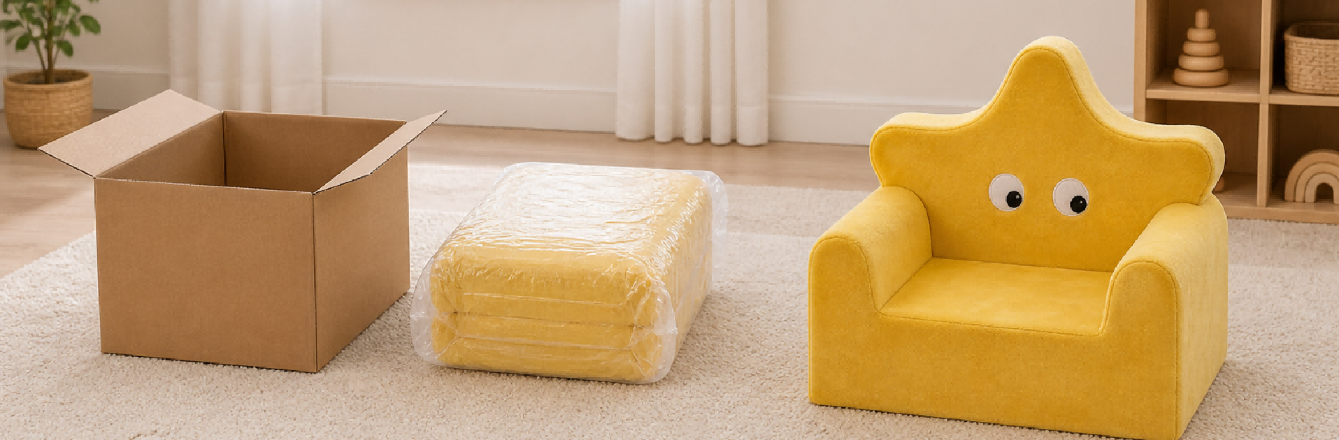 custom cute kids sofa manufacturer