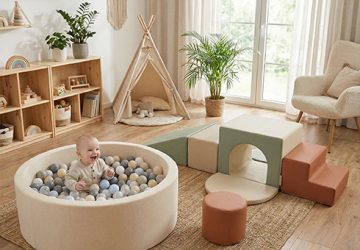 8478510 Custom round foam ball pit for toddlers - wholesale